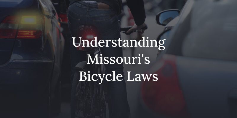 Understanding Missouri's bicycle laws